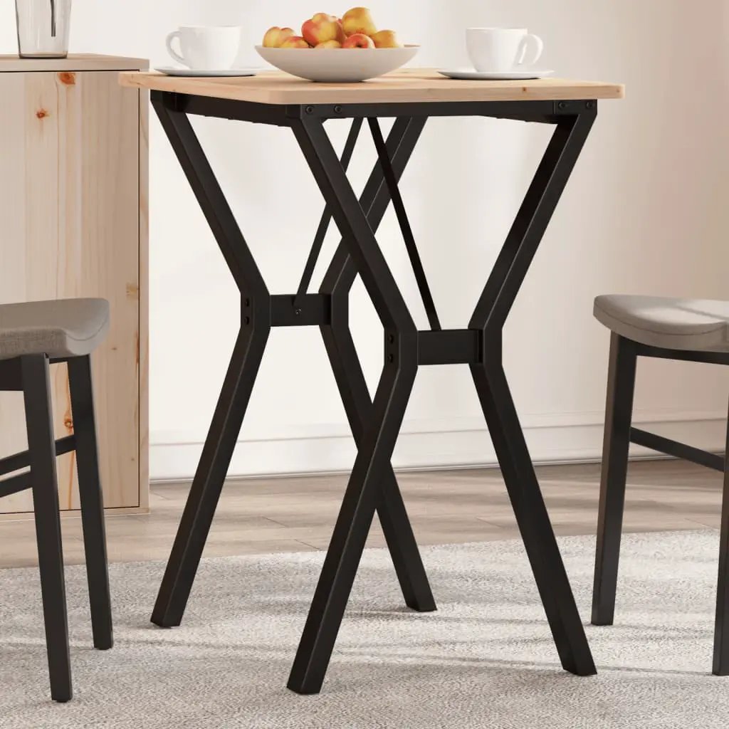 vidaXL vidaXL Dining Table Legs Y-Frame 60x40x73 cm Steel - Dining Table