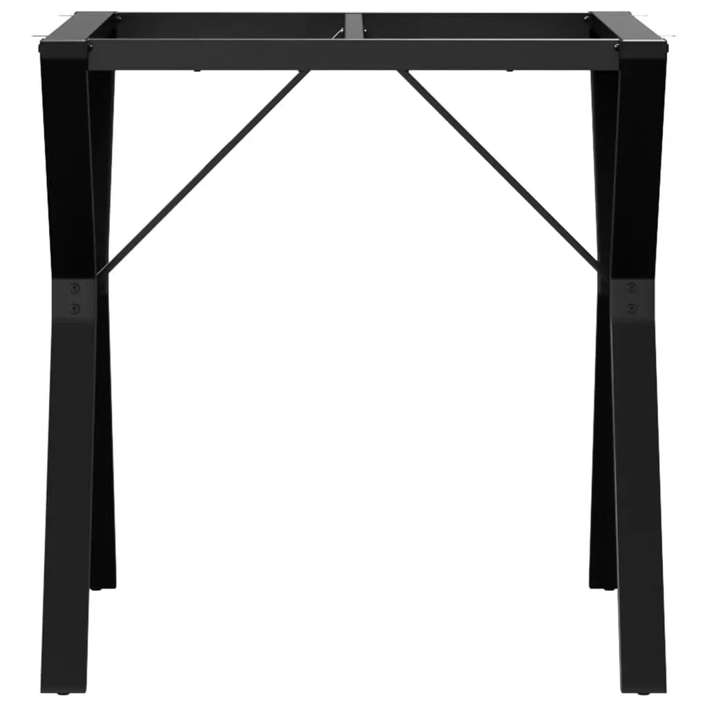 vidaXL vidaXL Dining Table Legs Y-Frame 70x70x73 cm Steel - Dining Table