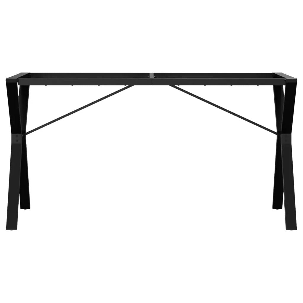 vidaXL vidaXL Dining Table Legs Y-Frame 140x60x73 cm Steel - Dining Table