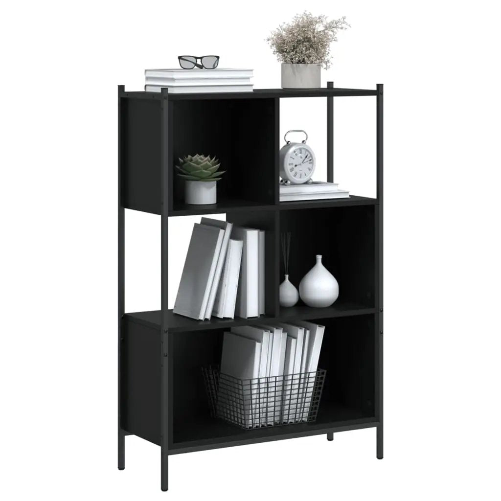 vidaXL vidaXL Bookcase Black 72x28x109 cm Engineered Wood - Bookcase