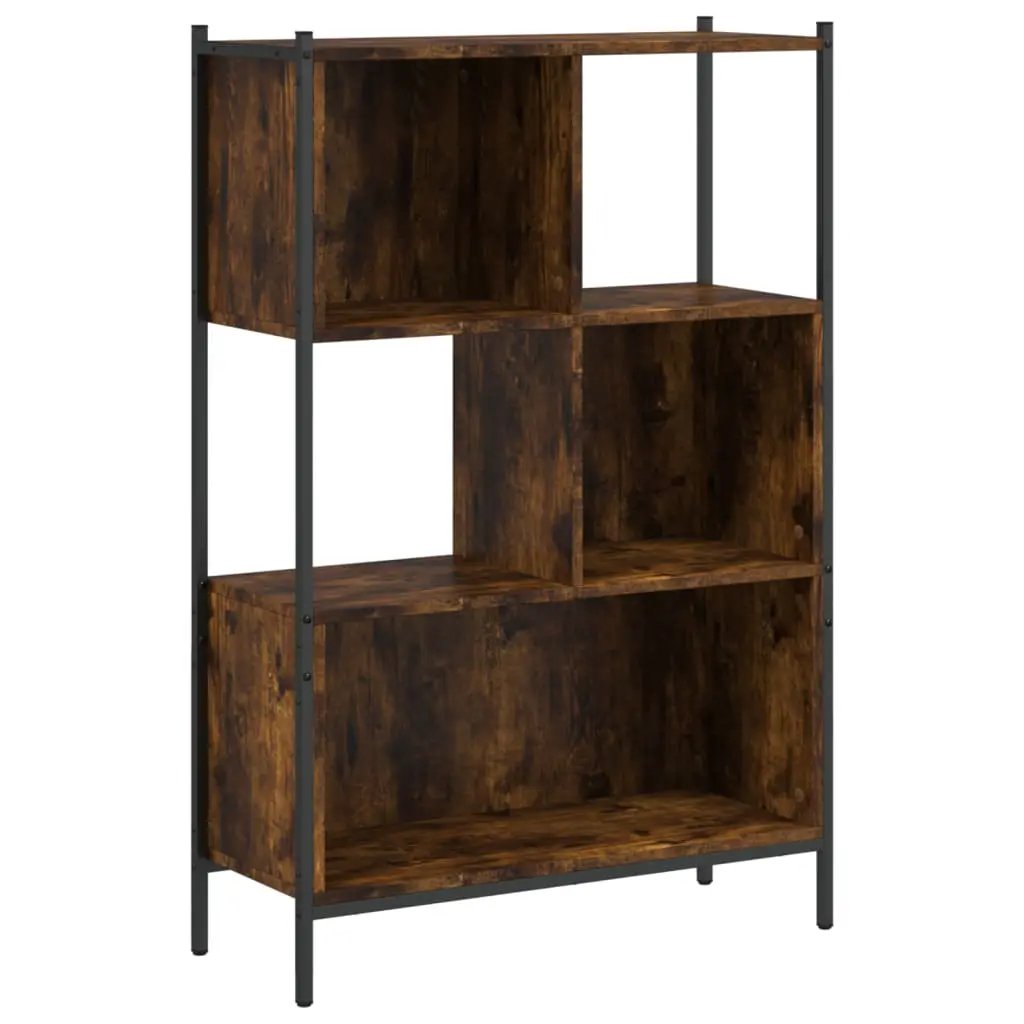 vidaXL vidaXL Bookcase Smoked Oak 72x28x109 cm Engineered Wood - Bookcase