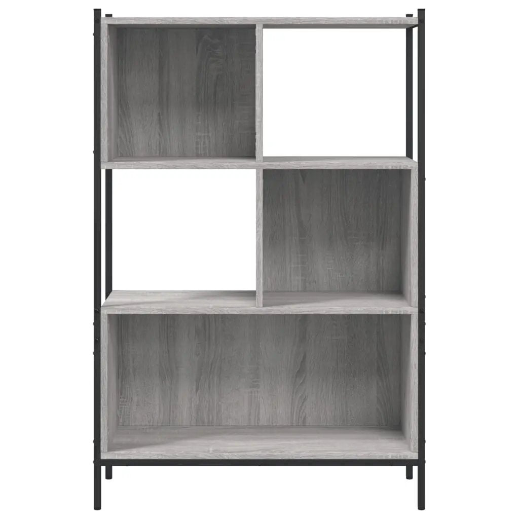 vidaXL vidaXL Bookcase Grey Sonoma 72x28x109 cm Engineered Wood - Bookcase