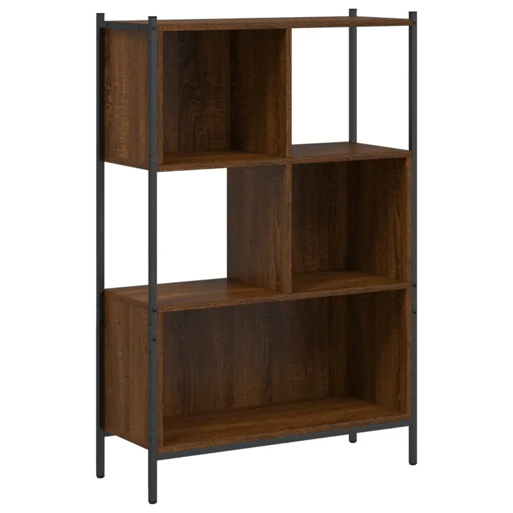 vidaXL vidaXL Bookcase Brown Oak 72x28x109 cm Engineered Wood - Bookcase