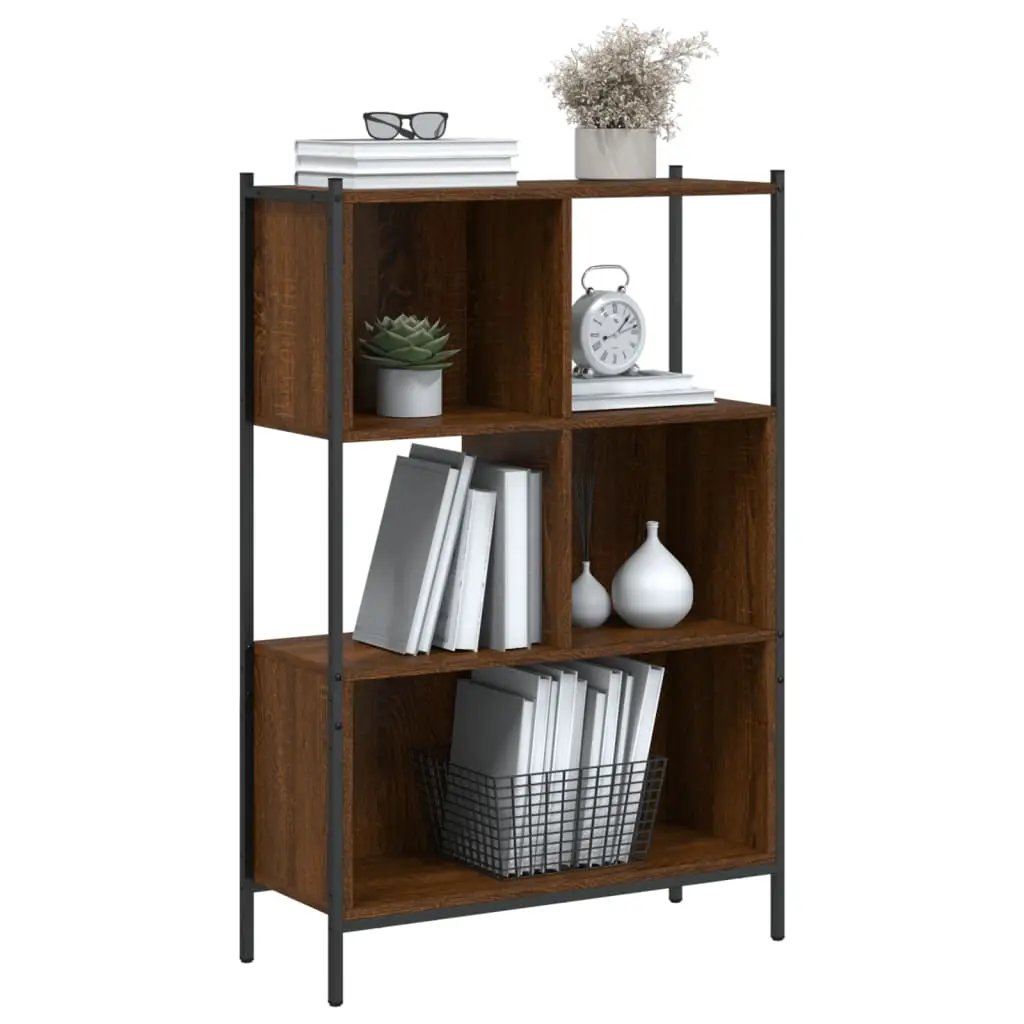 vidaXL vidaXL Bookcase Brown Oak 72x28x109 cm Engineered Wood - Bookcase