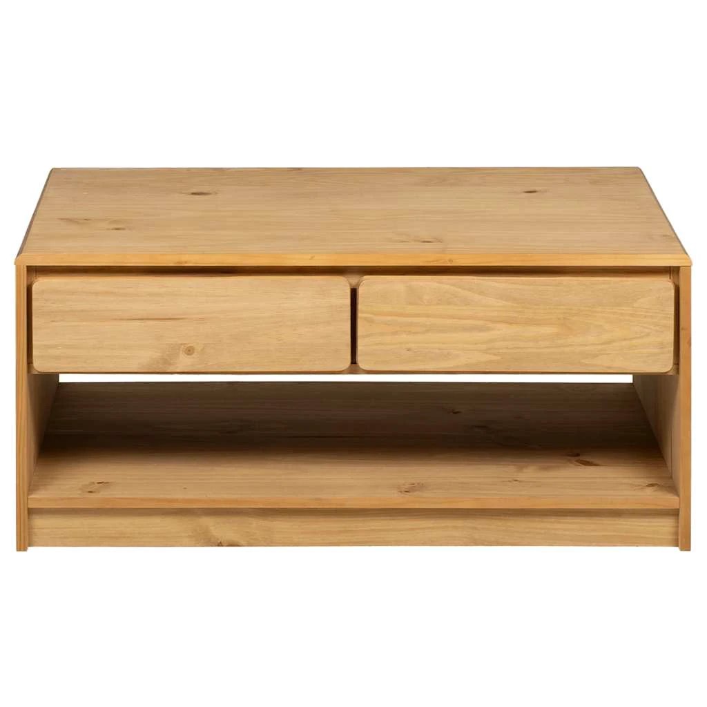 VidaXL Coffee Table 99x55x45 Solid Pine Home by vidaXL