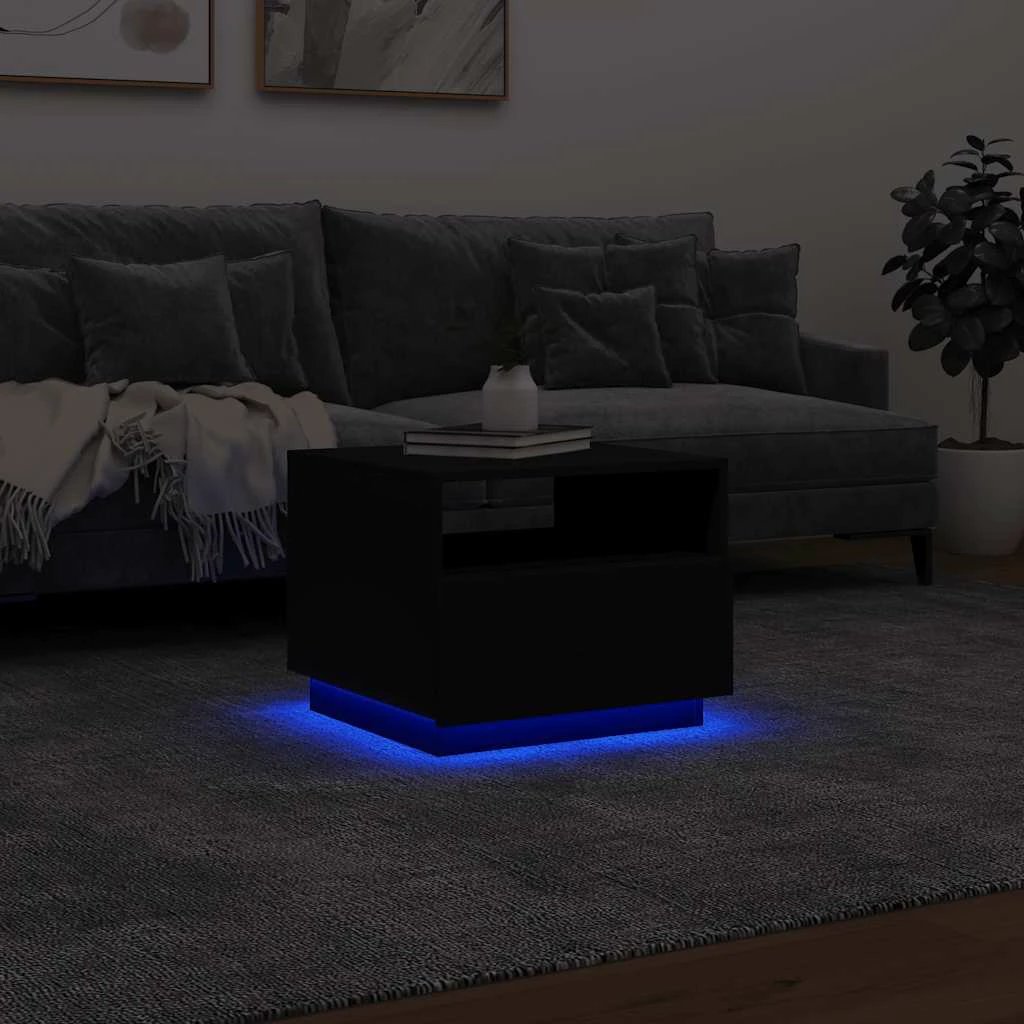 vidaXL vidaXL LED Coffee Table 50x49x40cm Living Room - Coffee Table