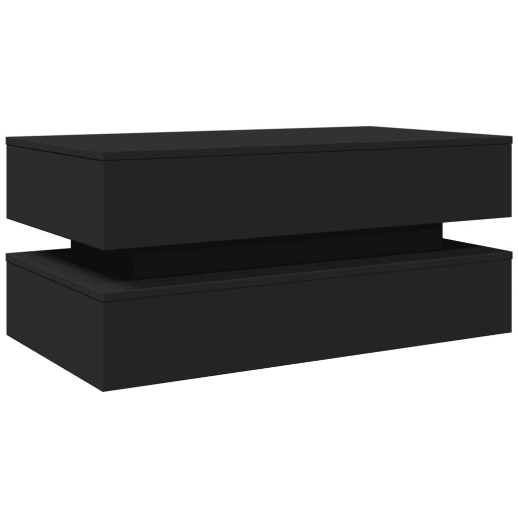 vidaXL VidaXL Coffee Table 90x50x40 LED Living Room - Coffee Table