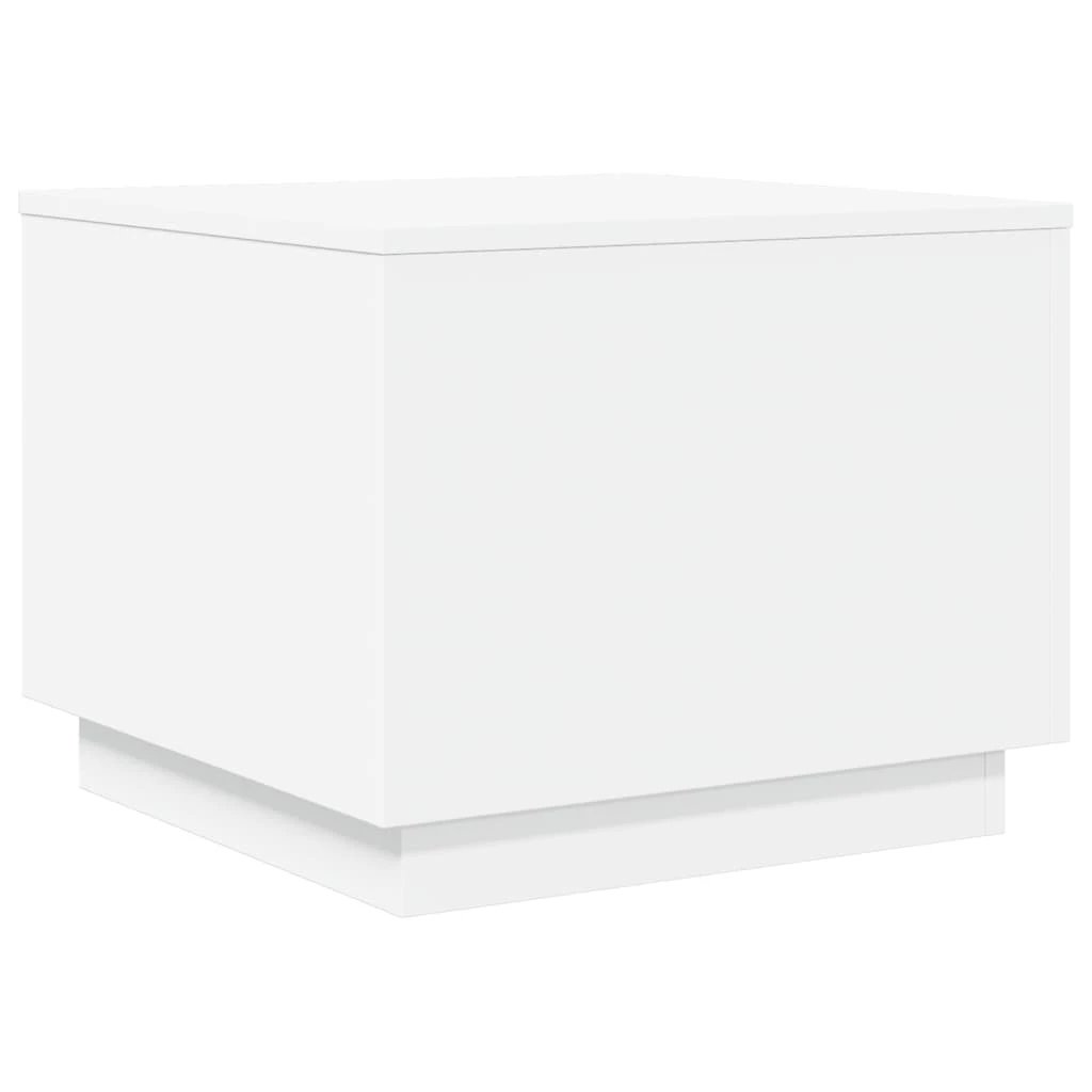 VidaXL Coffee Table 50x50x40 cm LED Lights Home by vidaXL