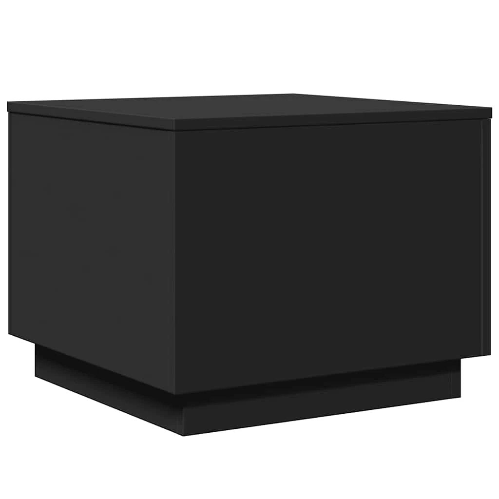 VidaXL Coffee Table 50x50x40 LED Lights Lounge by vidaXL