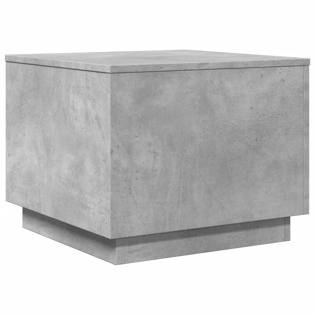 vidaXL VidaXL Coffee Table 50x50x40 LED Gray - Coffee Table