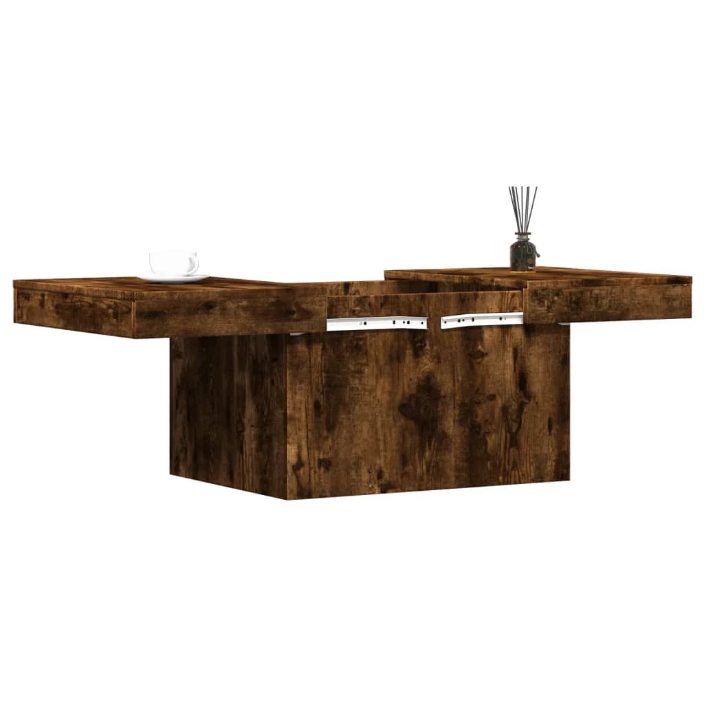 vidaXL vidaXL CoffeeTable 100x55x40 Smoked Oak Home - Coffee Table