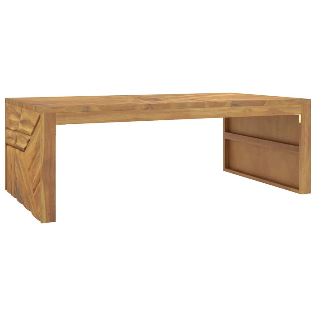 vidaXL vidaXL Coffee Table 110x60x38 cm Teak Wood - Coffee Table
