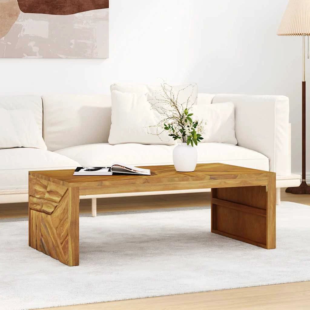 vidaXL vidaXL Coffee Table 110x60x38 cm Teak Wood - Coffee Table