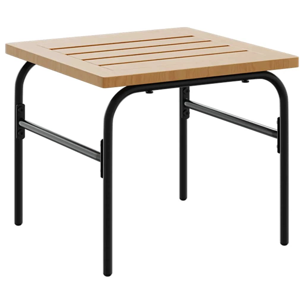 VidaXL Nesting Coffee Tables 2-Pcs Steel Outdoor by vidaXL