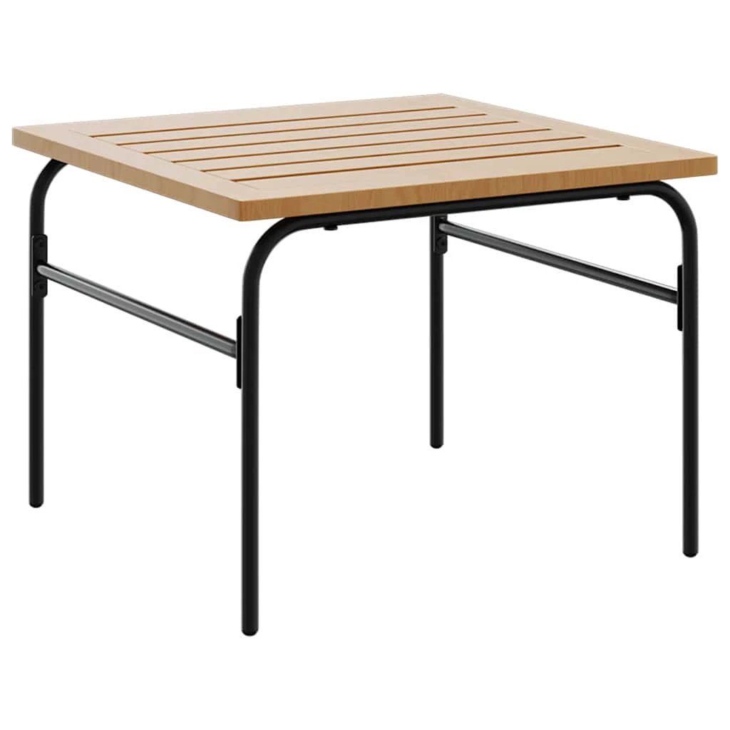 VidaXL Nesting Coffee Tables 2-Pcs Steel Outdoor by vidaXL