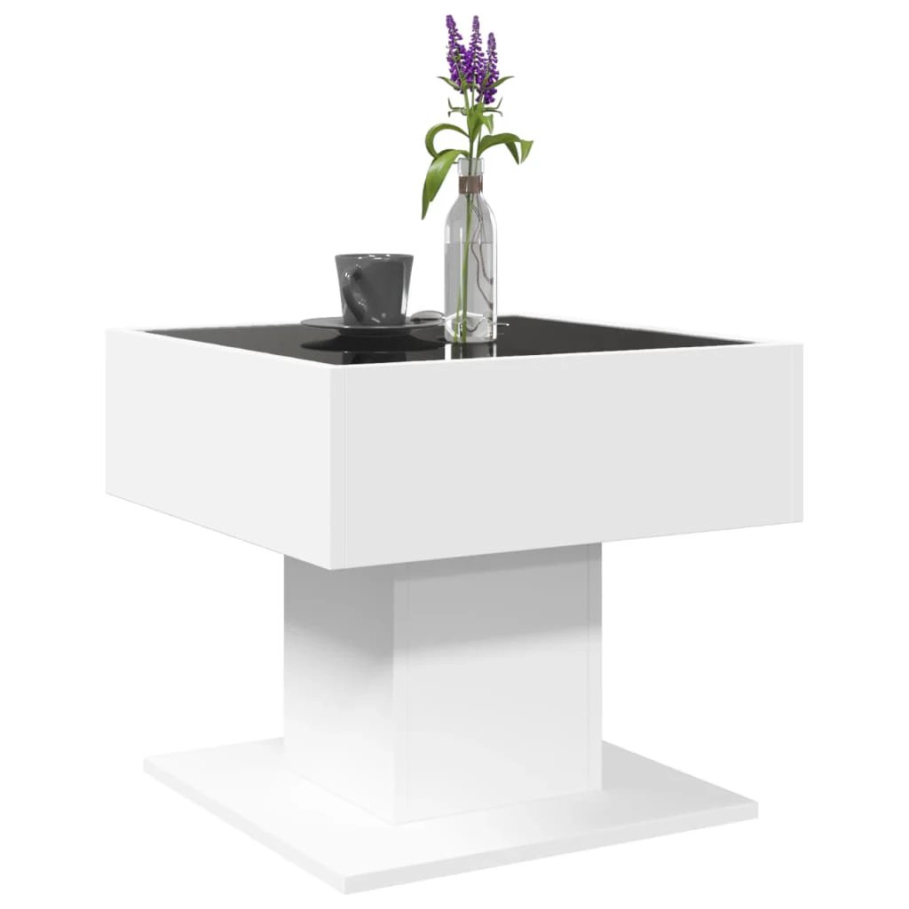 VidaXL Coffee Table 50x50x45 LED Infinity Mirror by vidaXL