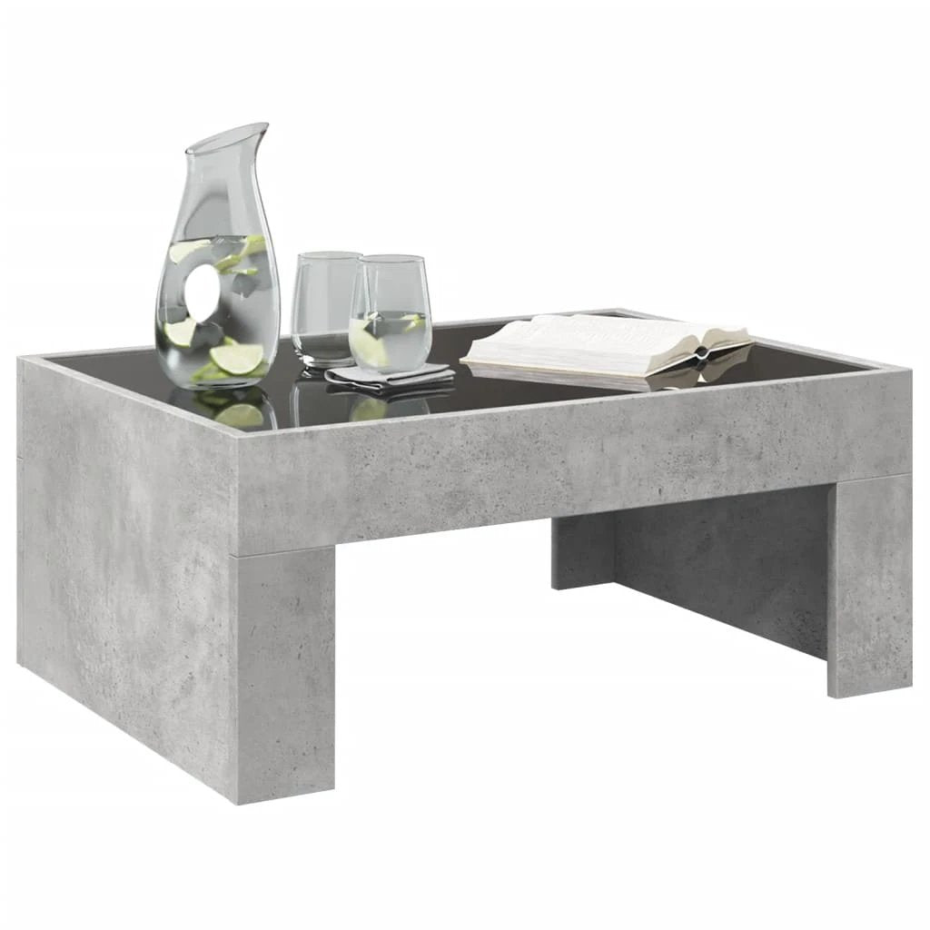 VidaXL Coffee Table 70x50x30 LED Infinity Mirror by vidaXL