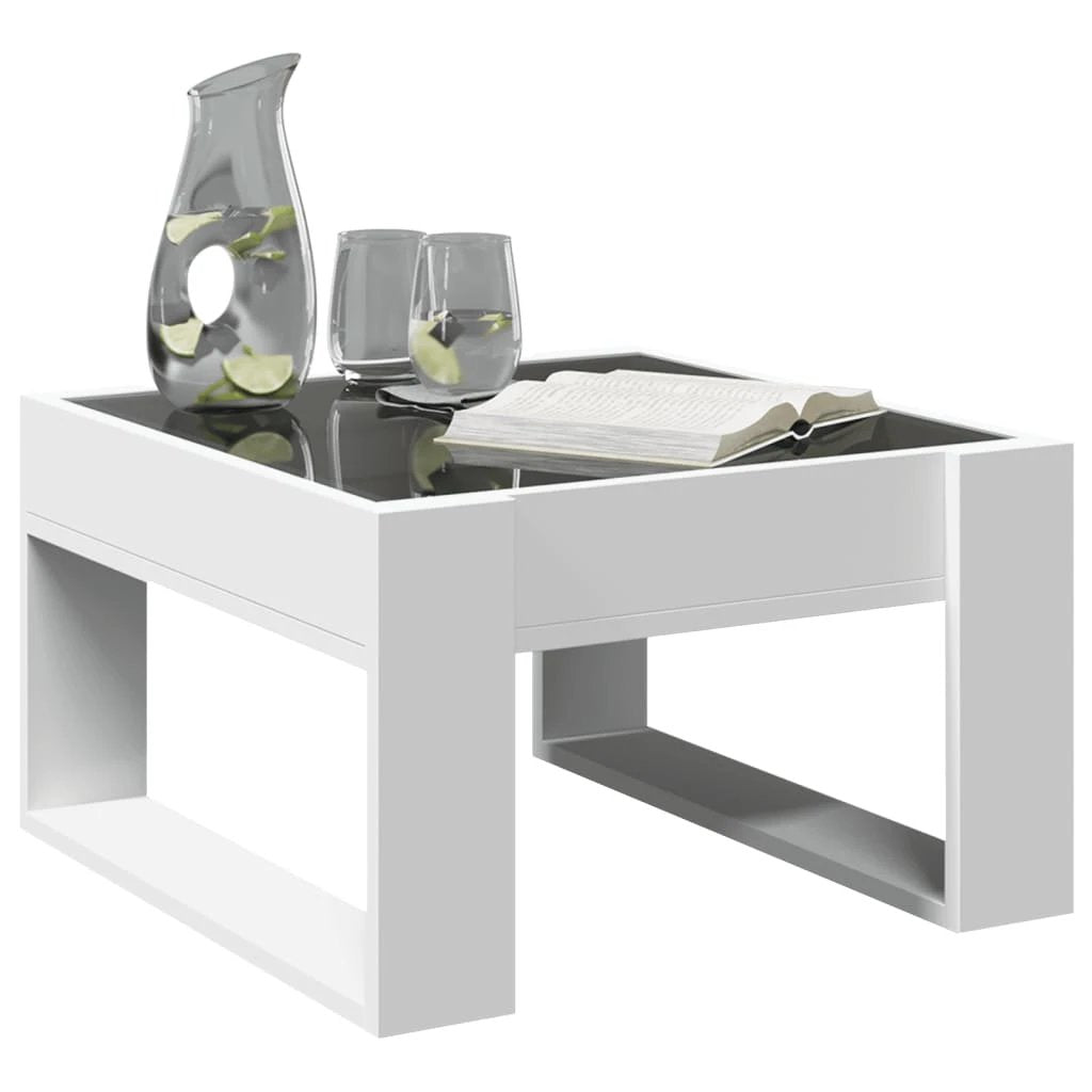 vidaXL VidaXL Coffee Table 50x53x30 LED Infinity Lounge - Coffee Table