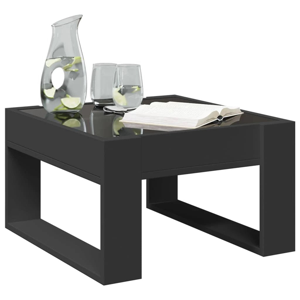 VidaXL Coffee Table 50x53x30 Infinity LED Lounge by vidaXL