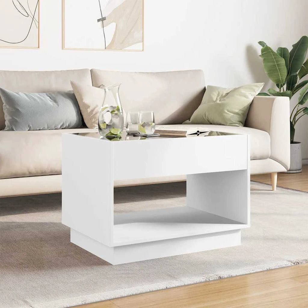 VidaXL Coffee Table 70x50x50 LED Infinity Mirror by vidaXL