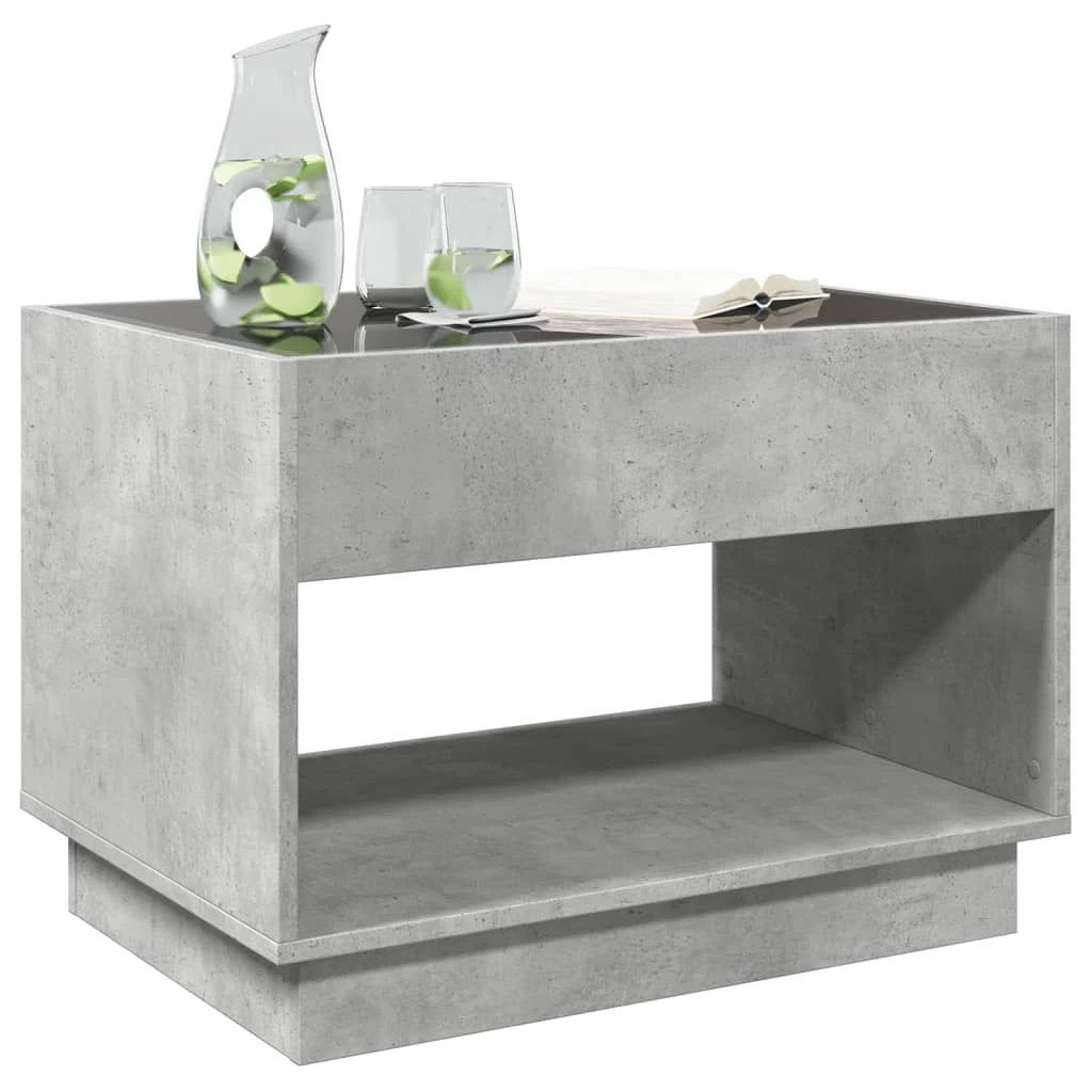 vidaXL vidaXL Coffee Table 70x50x50cm InfinityLED Home - Coffee Table
