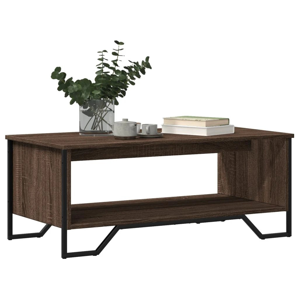 VidaXL Coffee Table 100x51x40 Oak Look Home by vidaXL