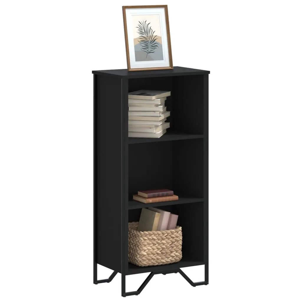 vidaXL vidaXL Bookcase Black 50x31x106 cm Engineered Wood - Bookcase