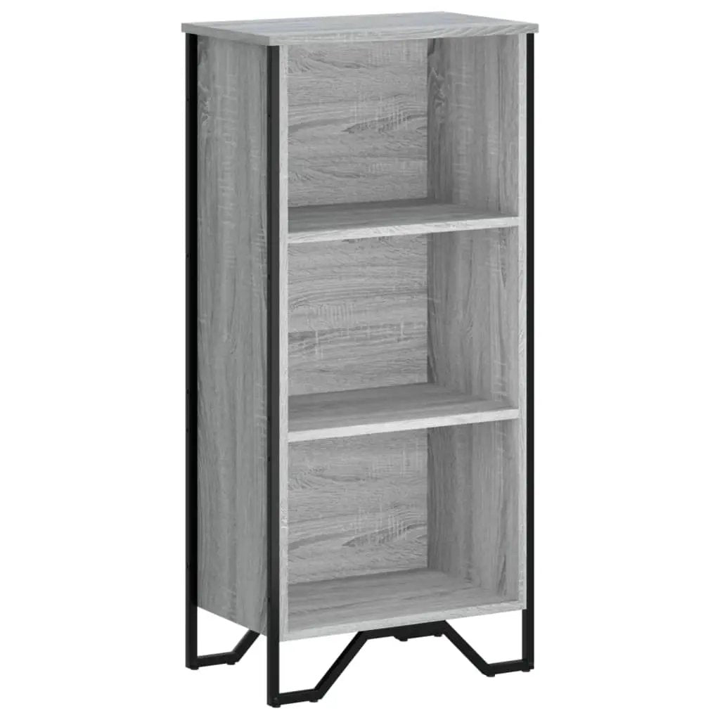 vidaXL vidaXL Bookcase Grey Sonoma 50x31x106 cm Engineered Wood - Bookcase