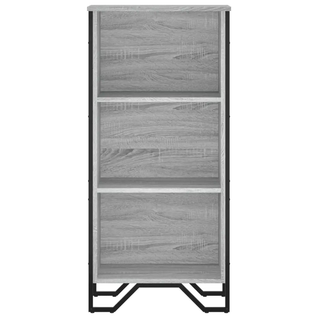 vidaXL vidaXL Bookcase Grey Sonoma 50x31x106 cm Engineered Wood - Bookcase