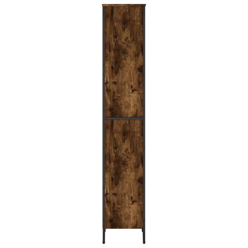 vidaXL vidaXL Bookcase Smoked Oak 50x31x169 cm Engineered Wood - Bookcase