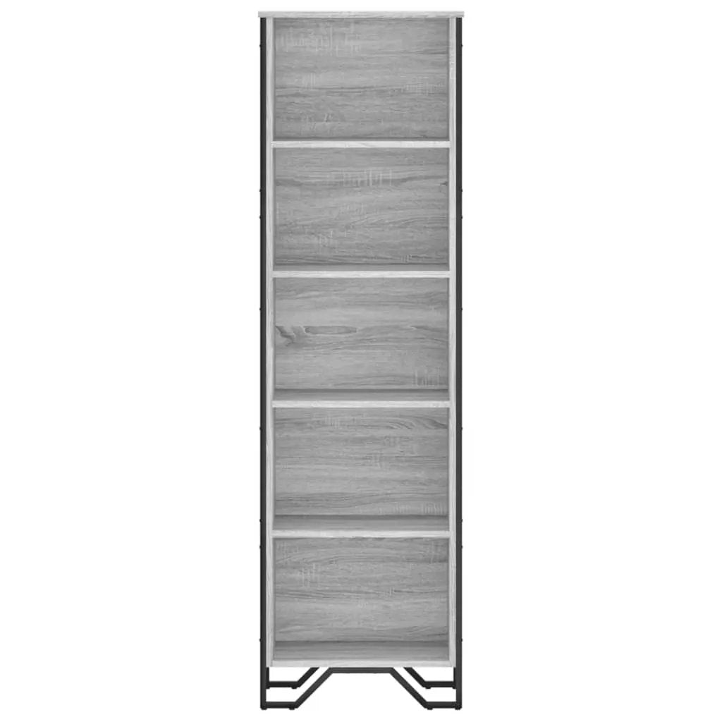 vidaXL vidaXL Bookcase Grey Sonoma 50x31x169 cm Engineered Wood - Bookcase