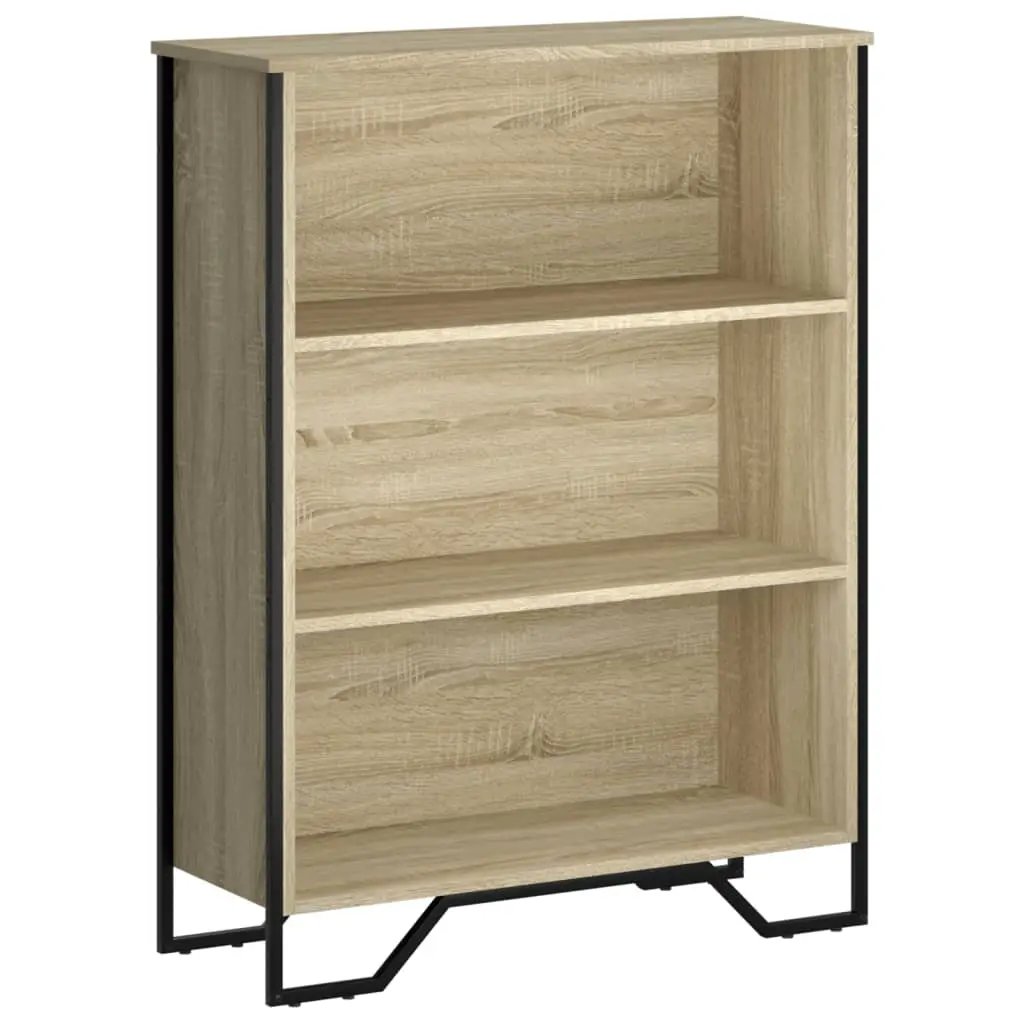 vidaXL vidaXL Bookcase Sonoma Oak 80x31x106 cm Engineered Wood - Bookcase
