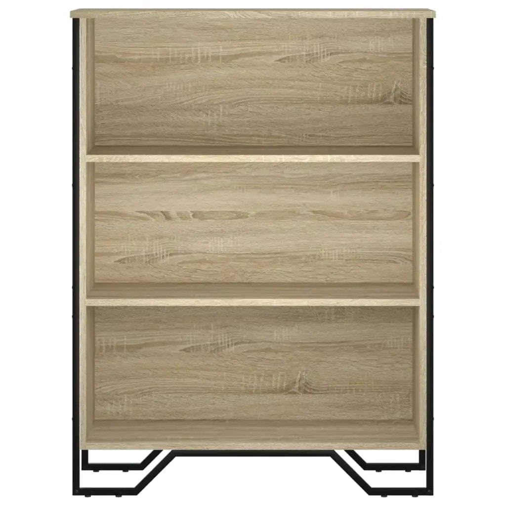 vidaXL vidaXL Bookcase Sonoma Oak 80x31x106 cm Engineered Wood - Bookcase