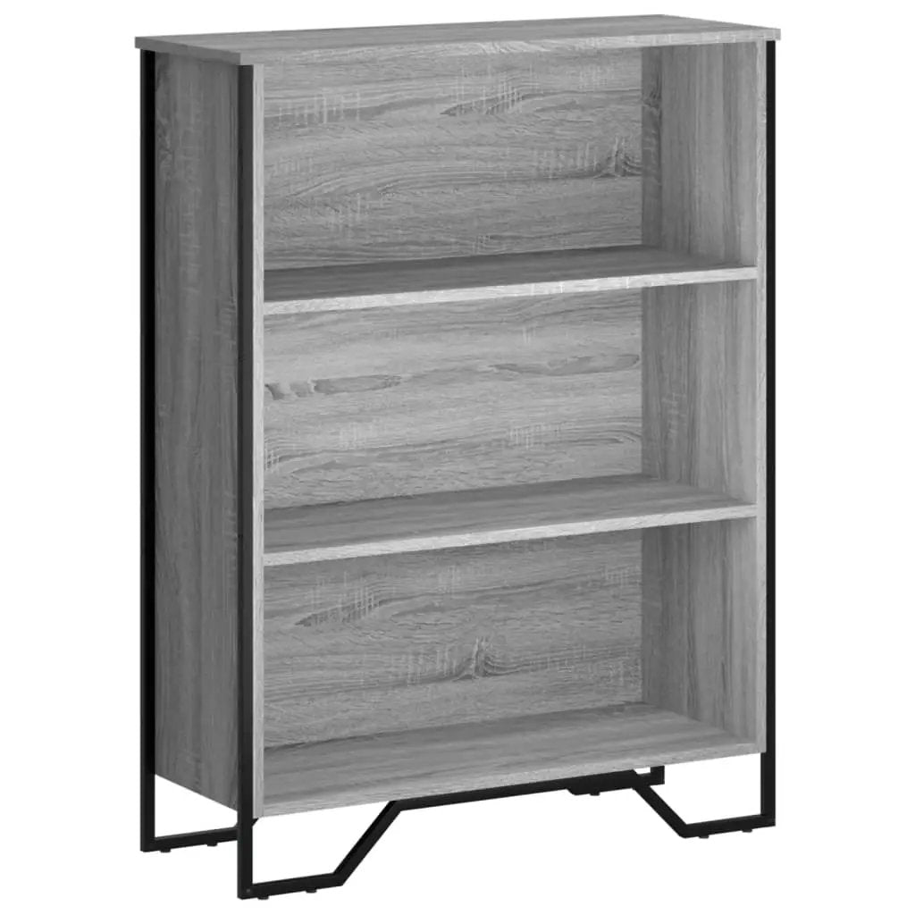 vidaXL vidaXL Bookcase Grey Sonoma 80x31x106 cm Engineered Wood - Bookcase