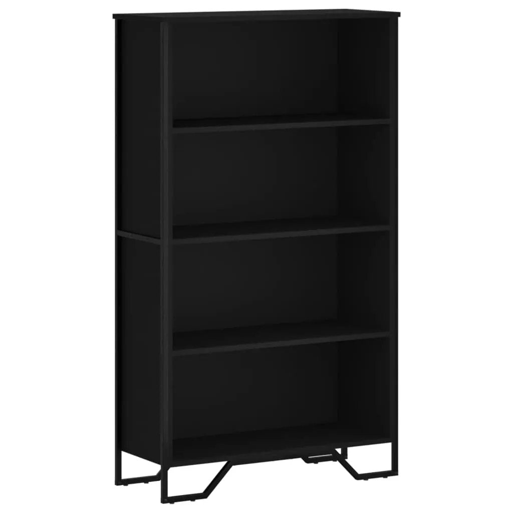 vidaXL vidaXL Bookcase Black 80x31x137.5 cm Engineered Wood - Bookcase