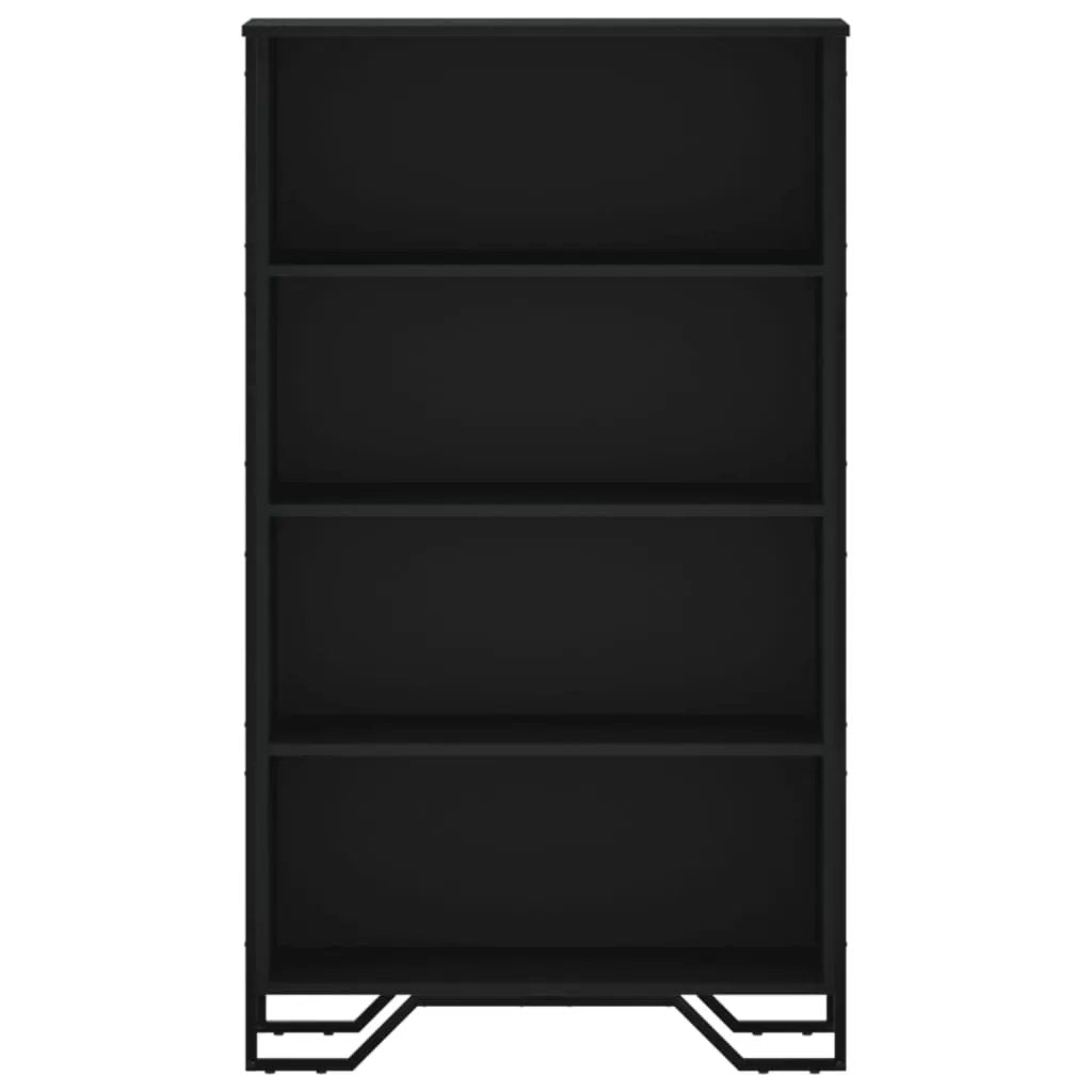 vidaXL vidaXL Bookcase Black 80x31x137.5 cm Engineered Wood - Bookcase