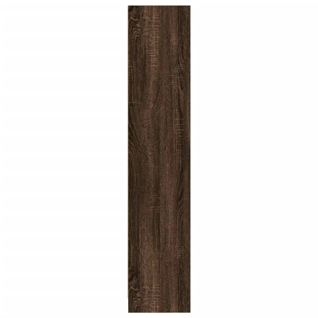 vidaXL vidaXL Bookcase Brown Oak 57x28.5x107.5 cm Engineered Wood - Bookcase