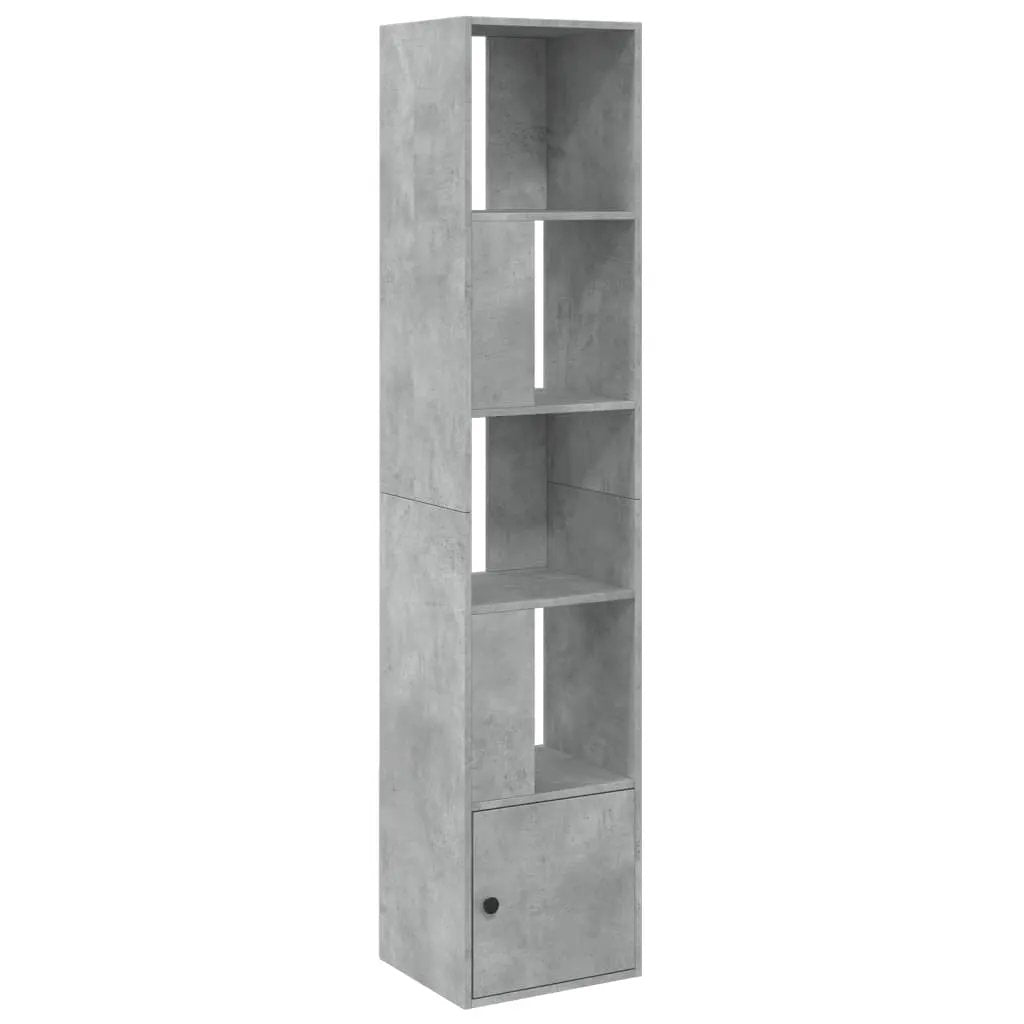vidaXL vidaXL Bookcase Concrete Grey 40x36x189 cm Engineered Wood - Bookcase