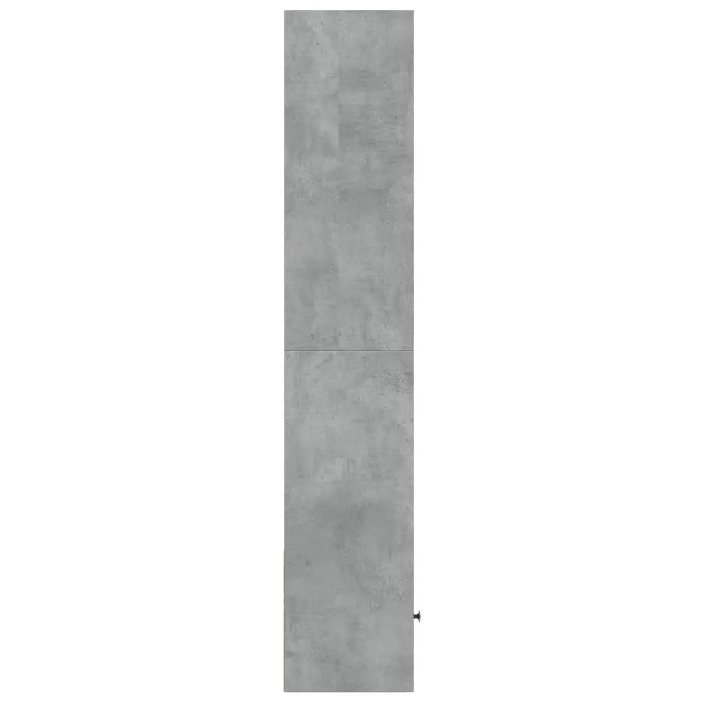 vidaXL vidaXL Bookcase Concrete Grey 40x36x189 cm Engineered Wood - Bookcase