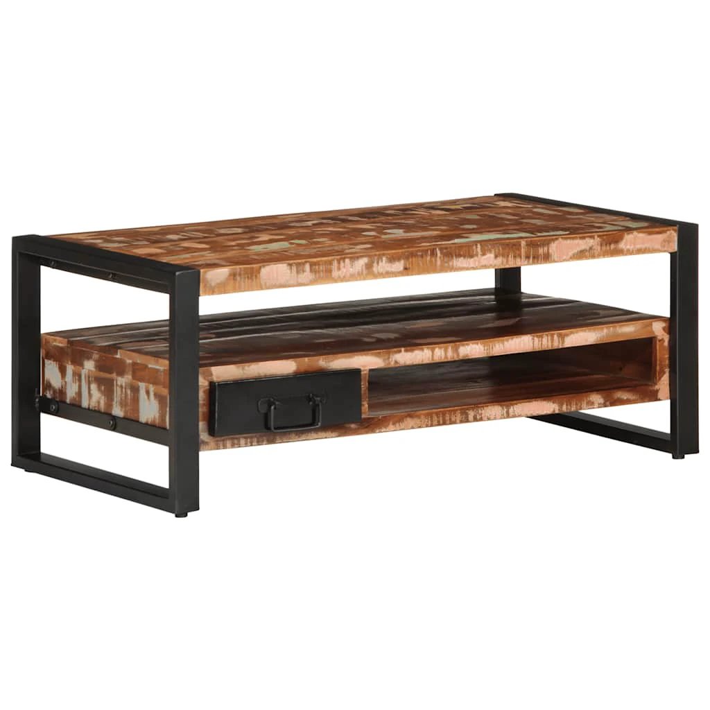 vidaXL vidaXL Coffee Table 90x50x36 Reclaimed Wood Home - Coffee Table