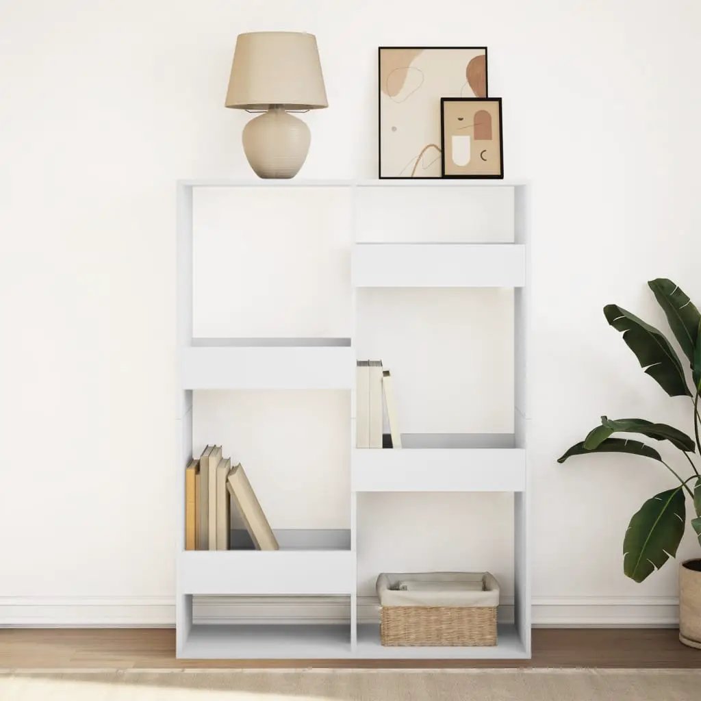 vidaXL vidaXL Bookcase White 100x33x135 cm Engineered Wood - Bookcase
