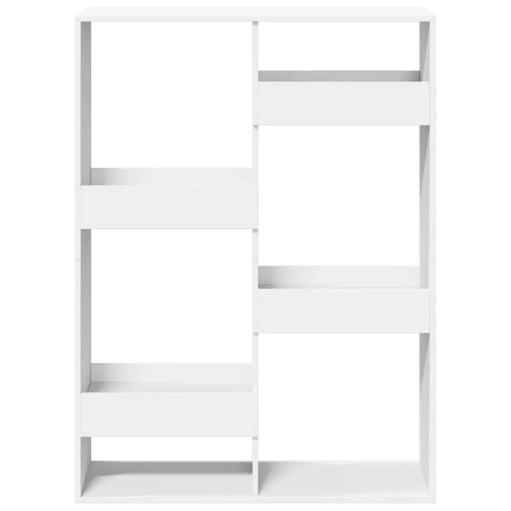 vidaXL vidaXL Bookcase White 100x33x135 cm Engineered Wood - Bookcase