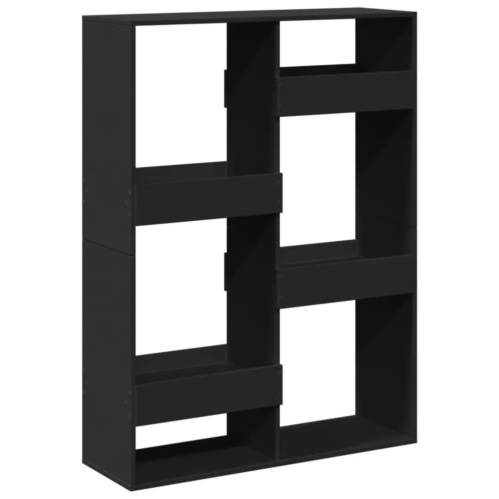 vidaXL vidaXL Bookcase Black 100x33x135 cm Engineered Wood - Bookcase