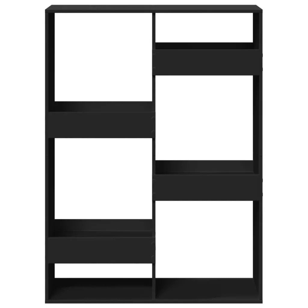 vidaXL vidaXL Bookcase Black 100x33x135 cm Engineered Wood - Bookcase