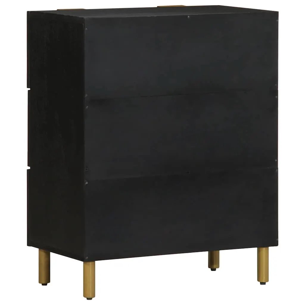 vidaXL vidaXL Sideboard Black 60x33x75 cm Engineered Wood - Sideboard