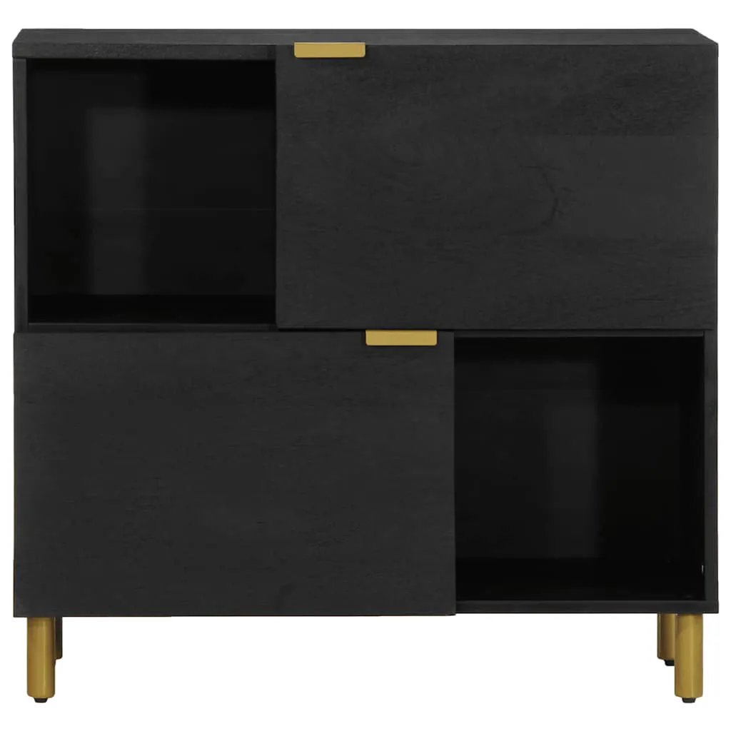 vidaXL vidaXL Sideboard Black 80x33x75 cm Engineered Wood - Sideboard