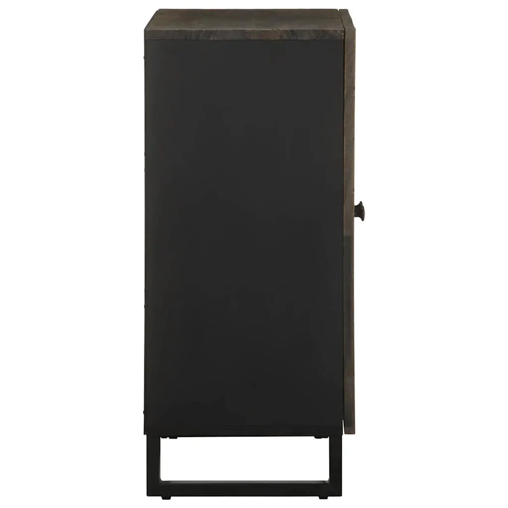 vidaXL vidaXL Sideboard Black 60x33x75 cm Solid Wood Mango - Sideboard