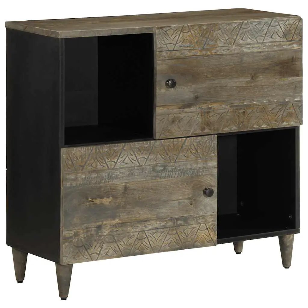 vidaXL vidaXL Sideboard 80x33x75 cm Solid Wood Mango - Sideboard