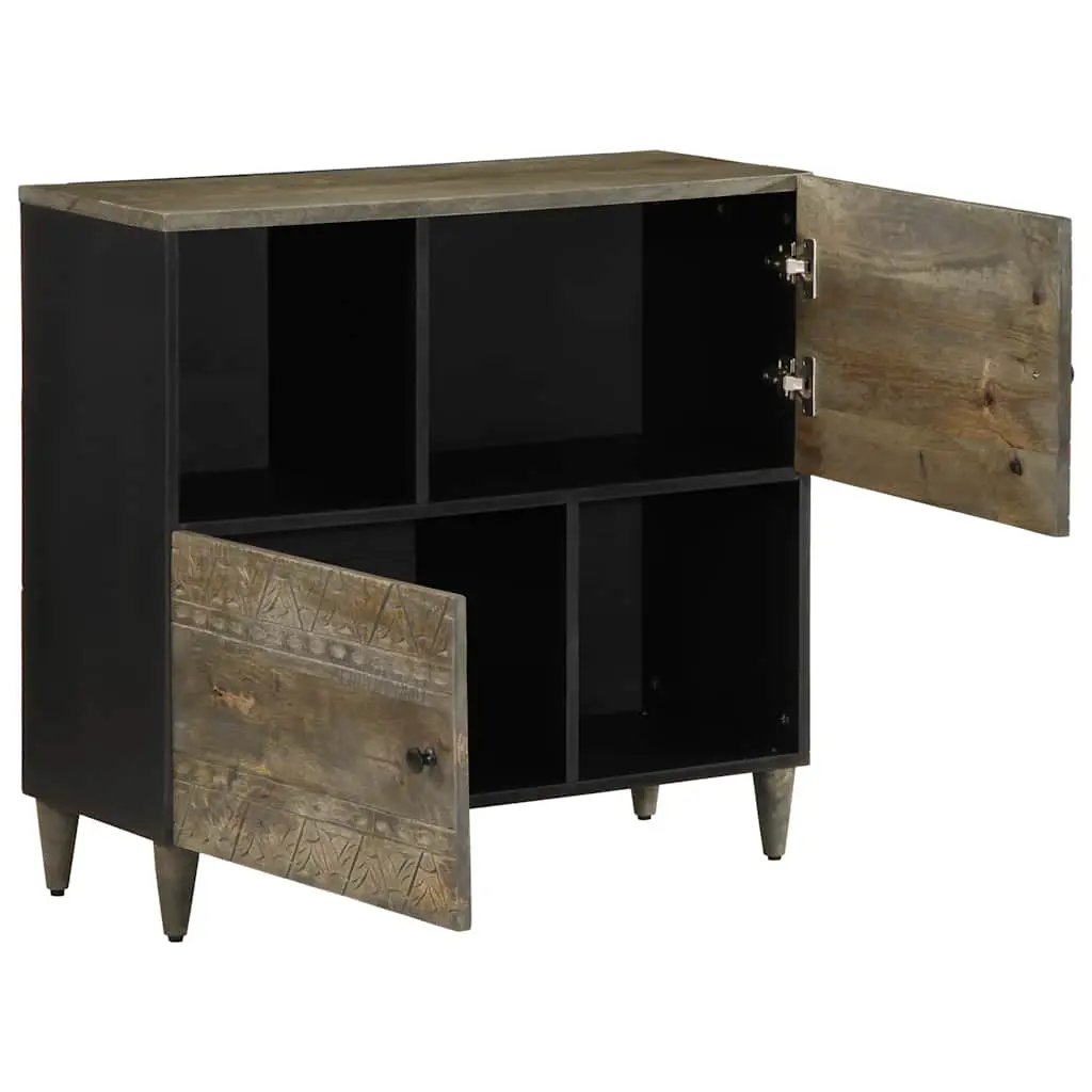 vidaXL vidaXL Sideboard 80x33x75 cm Solid Wood Mango - Sideboard