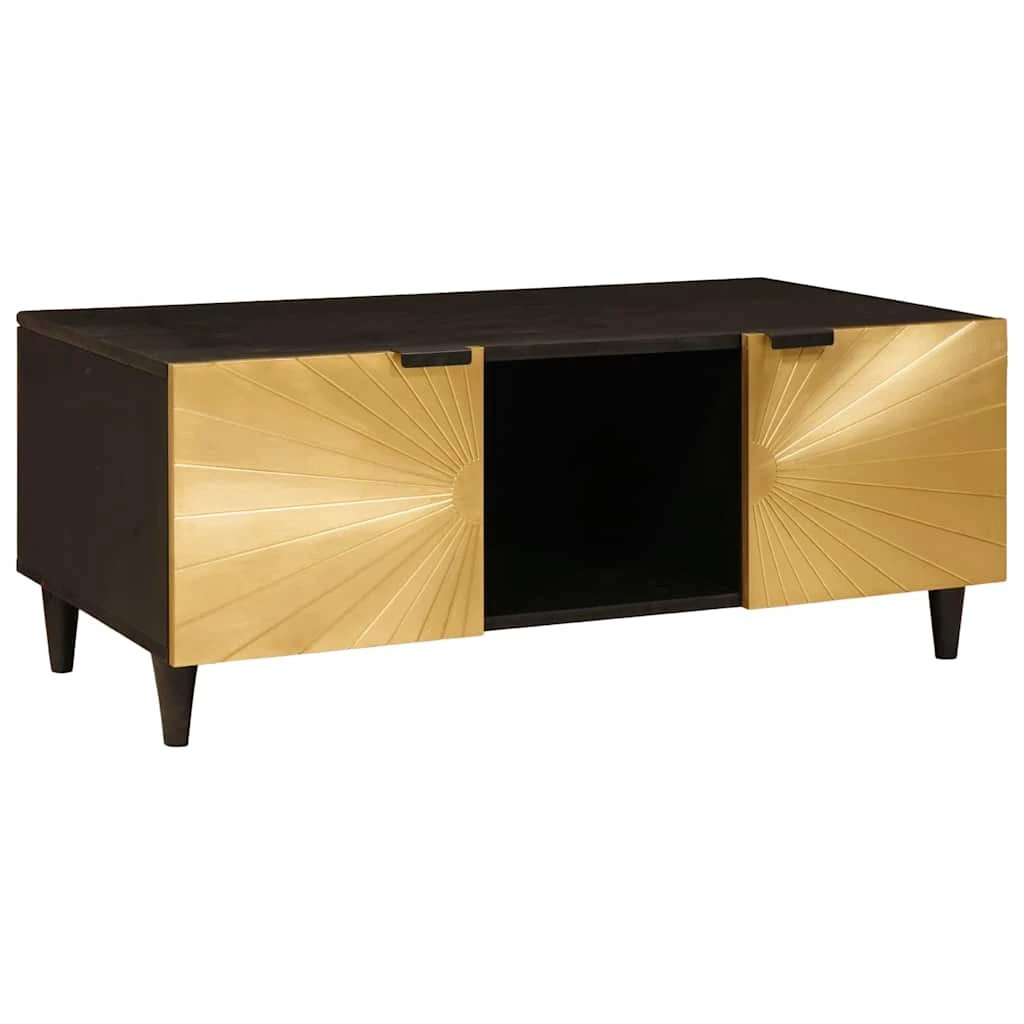 vidaXL Coffee Table 100x54x40 Solid Mango Wood by vidaXL